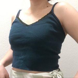 Brandy Melville Nicolette Lace Tank